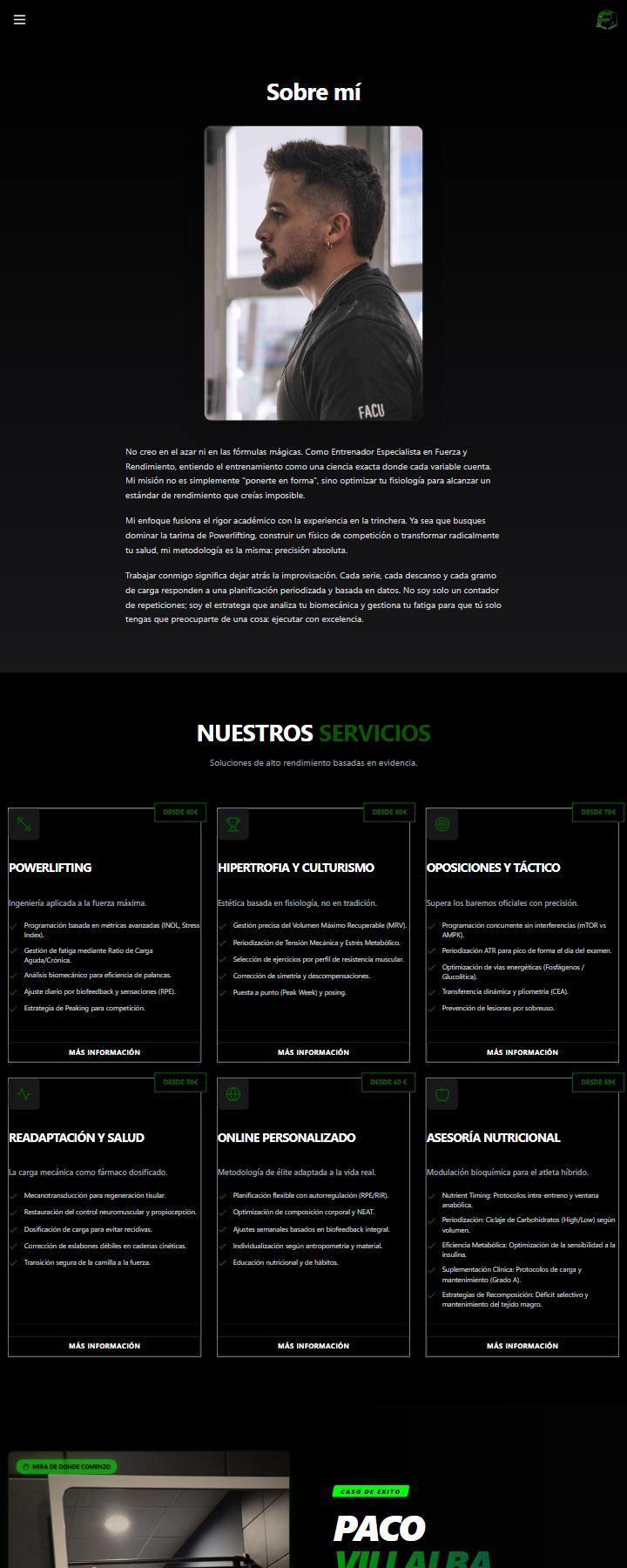 Web de Facundo Magallanes